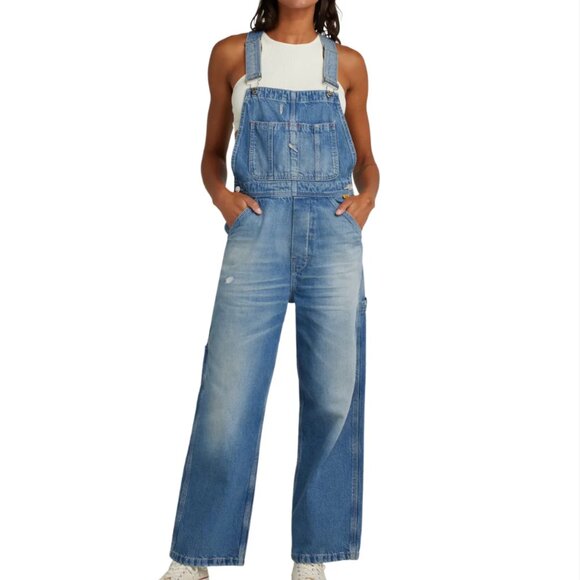 Edwin Size XS Bellamy Denim Overallin Escapade New With Tags